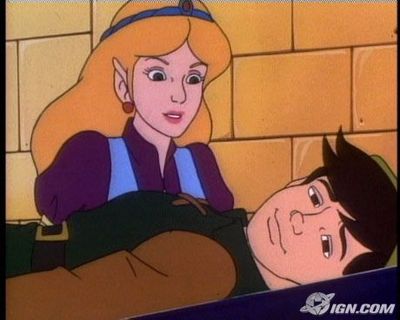 Legend Of Zelda Animated Series Link Smirk