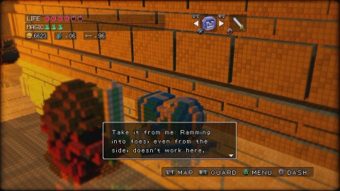 3d dot Game Heroes Ramming