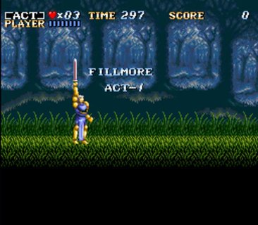 Actraiser Action Platformer Stage