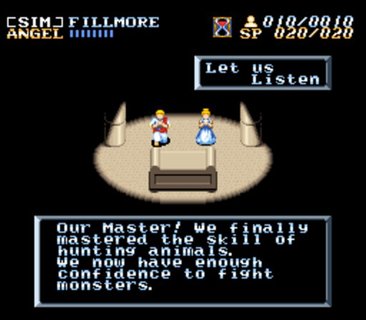 Actraiser People Fight Monsters