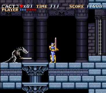 Actraiser Platforming Skeleton