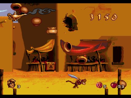 Aladdin Abu Bonus Stage