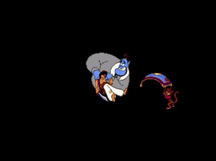 Aladdin Genie Abu Game Over