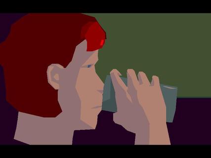 Another World Out Of This World Lester Drinking Soda