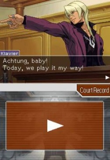 Apollo Justice ace Attorney Klavier
