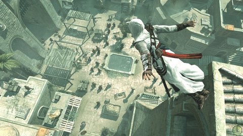 Assassins Creed Altair High Jump Hay