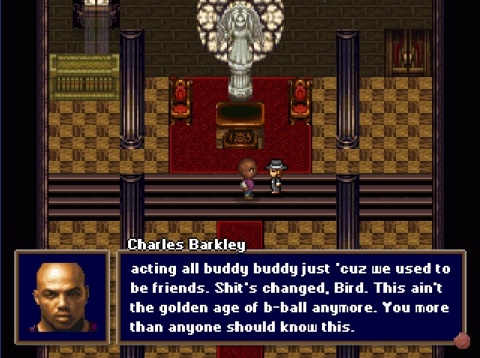 Barkley Shut up and jam Gaiden Dialog