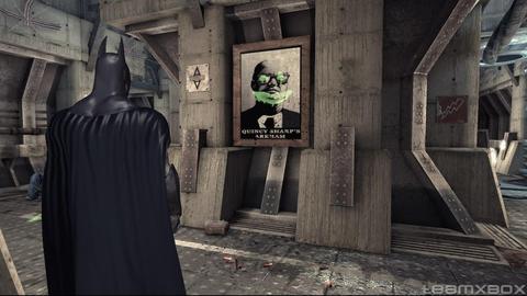 Batman Arkham Asylum Warden Sharply Riddler