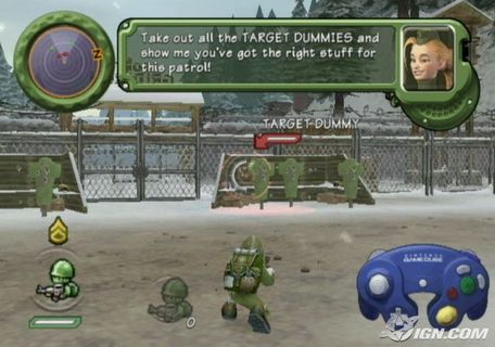 Battalion Wars Target Dummy