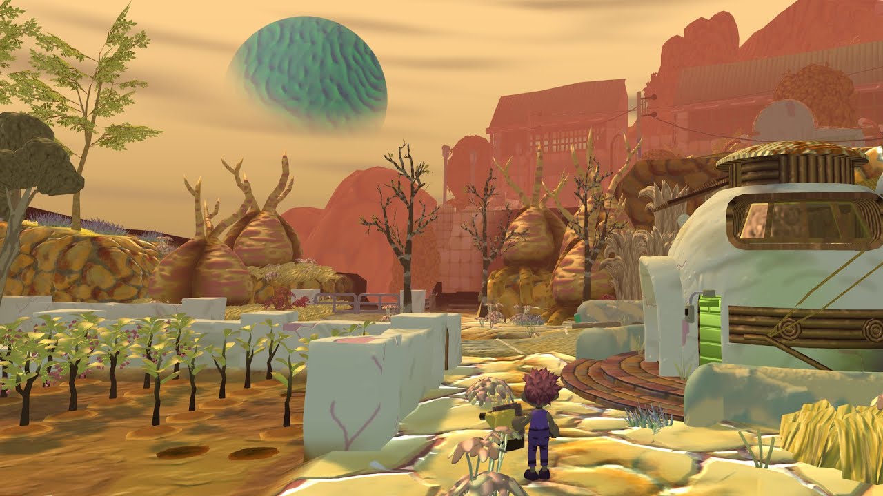 before the green moon farm overlook