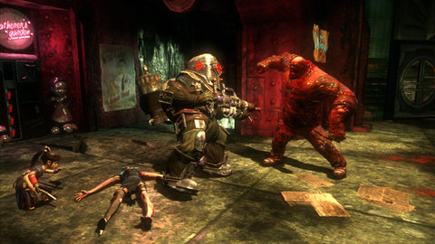 Bioshock 2 Big Daddy Little Sister Brute