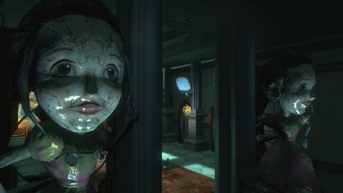 Bioshock 2 Little Sister Statues