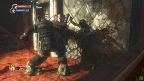 Bioshock Big Daddy Impale Splicer