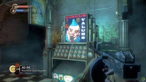 Bioshock Machine Gun Vending Machine Clown