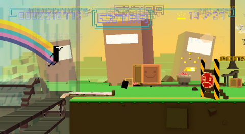 bit Trip Runner Busy