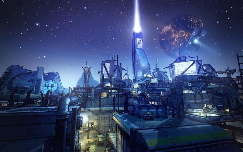 Borderlands 2 Hyperion City