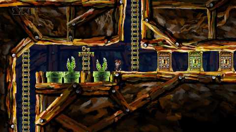 Braid Irreversible Key Doors