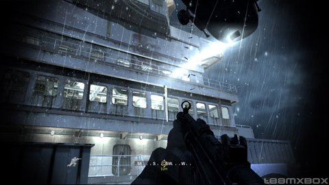 Call Of Duty 4 Cargo Tanker Helicopter Spotlight