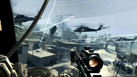 Call Of Duty 4 Marines Helicopters Rpg
