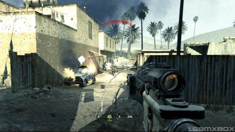 Call Of Duty 4 Marines Invasion Injured