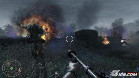 Call Of Duty World At War On Fire