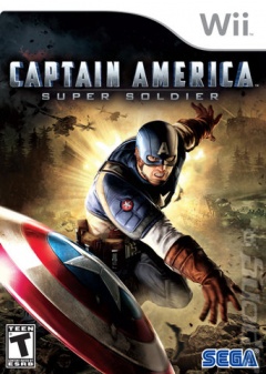 Captain America wii Cover