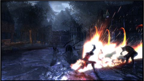 Castlevania Lords of Shadow Rain