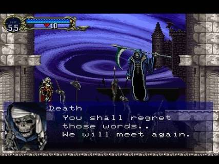 Castlevania Symphony Of The Night Alucard Death