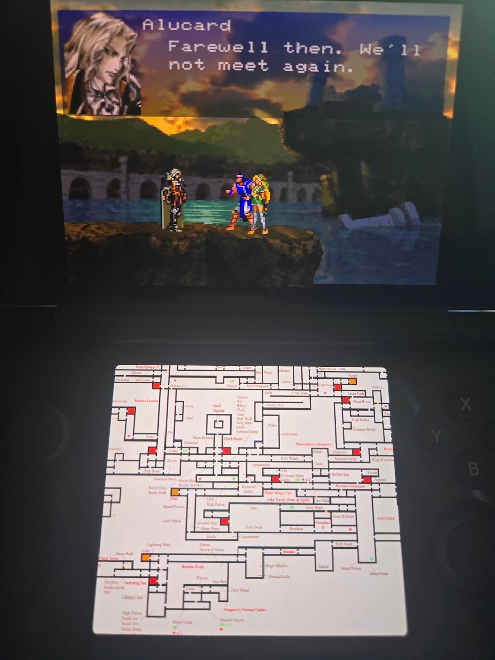 Castlevania Symphony Of The Night Dual Screen Ayn Thor