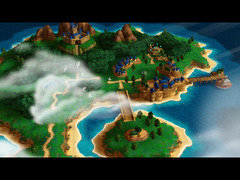 Chrono Trigger Resurrection Guardia overworld map