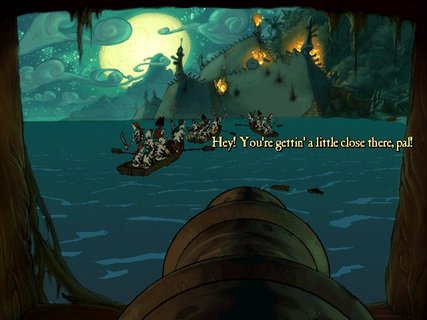Curse Of Monkey Island Cannon Minigame
