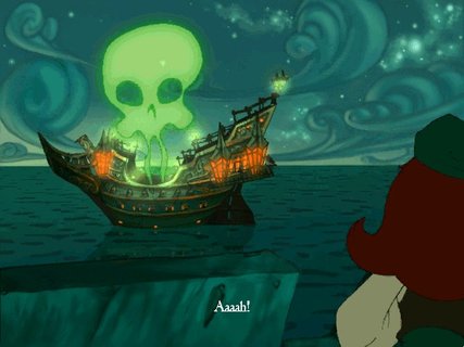 Curse Of Monkey Island Elaine Voodoo Cannonball