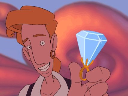Curse Of Monkey Island Guybrush Diamond Ring