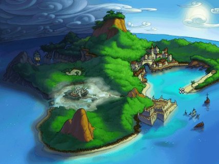 Curse Of Monkey Island Plunder Island