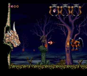 Demons Crest Firebrand Dragon Battle Outside