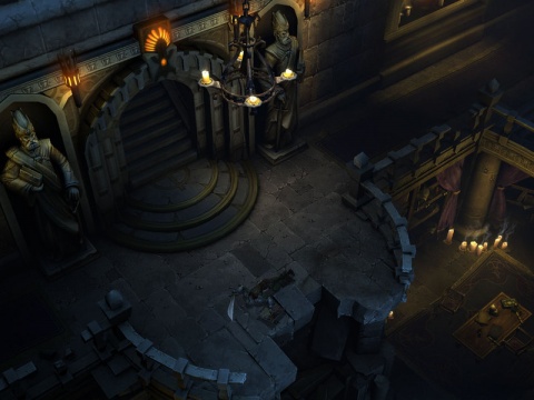 Diablo 3 Cathedral Scene