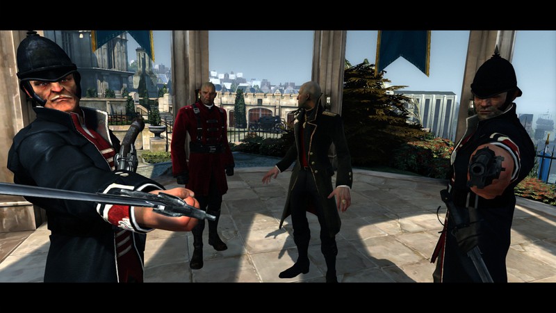 Dishonored Traitorous bad Guys Sword gun