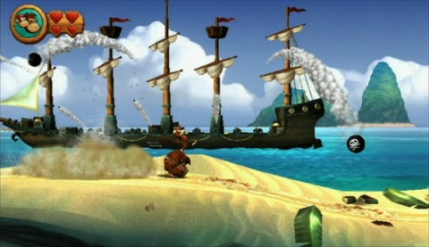 Donkey Kong Country Returns Beach