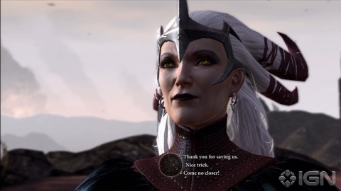Dragon age 2 Flemeth Dialog