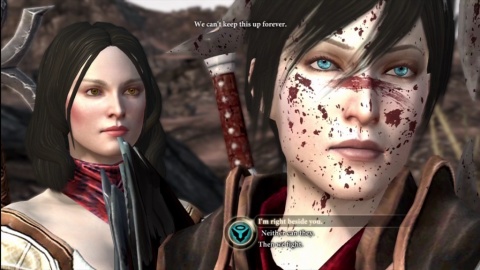 Dragon age 2 Hawke Bethany Dialog Wheel