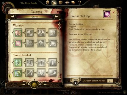 Dragon Age Journeys Level Up