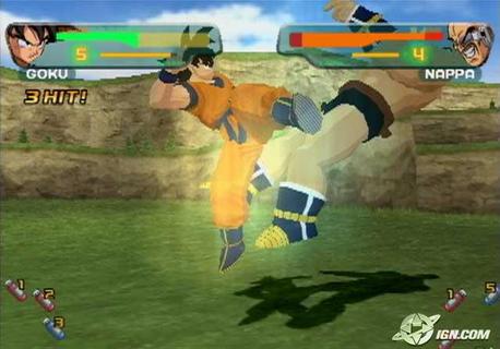 Dragon Ball Z Budokai Goku Nappa