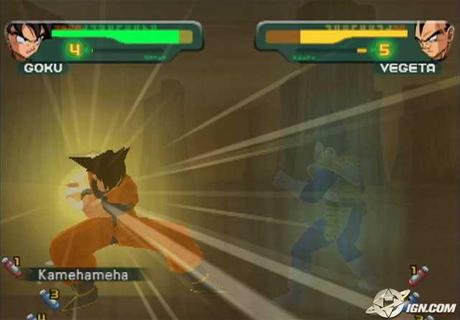 Dragon Ball Z Budokai Goku Vegeta Kamehameha