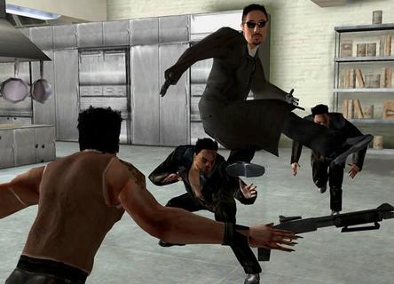 Enter The Matrix Ghost Fighting