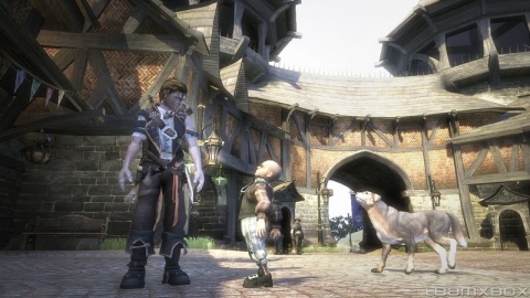 Fable 2 Child Bowerstone dog