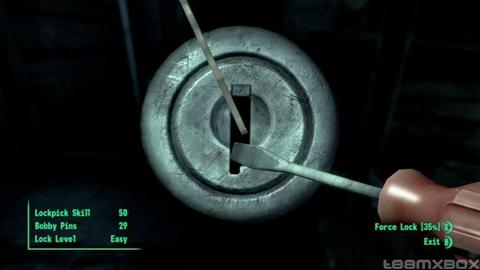 Fallout 3 Lockpicking