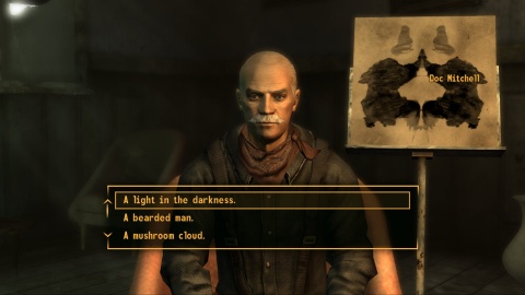 Fallout new Vegas doc Mitchell Rorschach
