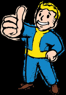 Fallout Vault Pip Boy Thumbs Up