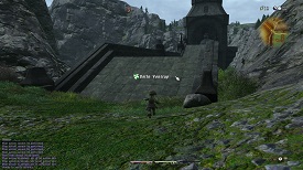 Final Fantasy 14 04 Bridge Mountains