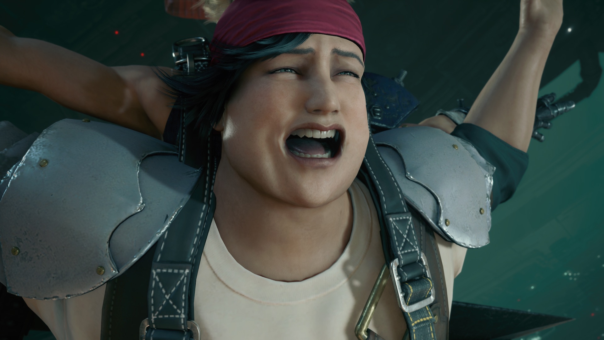 Final Fantasy 7 Remake Wedge Cheeks Parachute